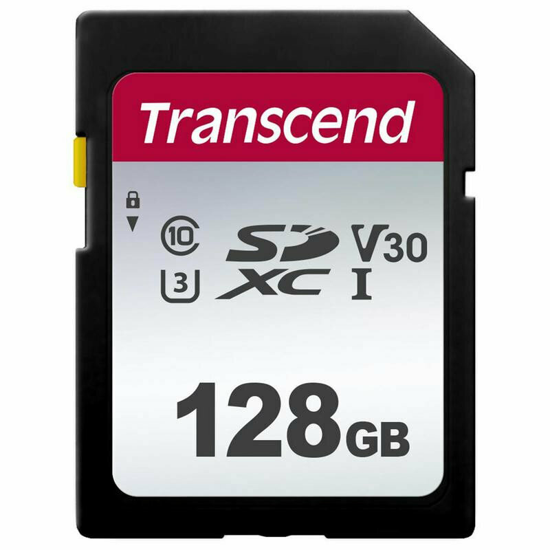 Карта памяти Transcend SDXC 128 Gb Class 3 (U3) (TS128GSDC300S)