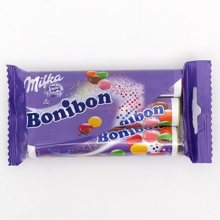 Драже с молочным шоколадом Milka Bonibon, набор 3 х 24.3 г 7984483 - фотография № 2