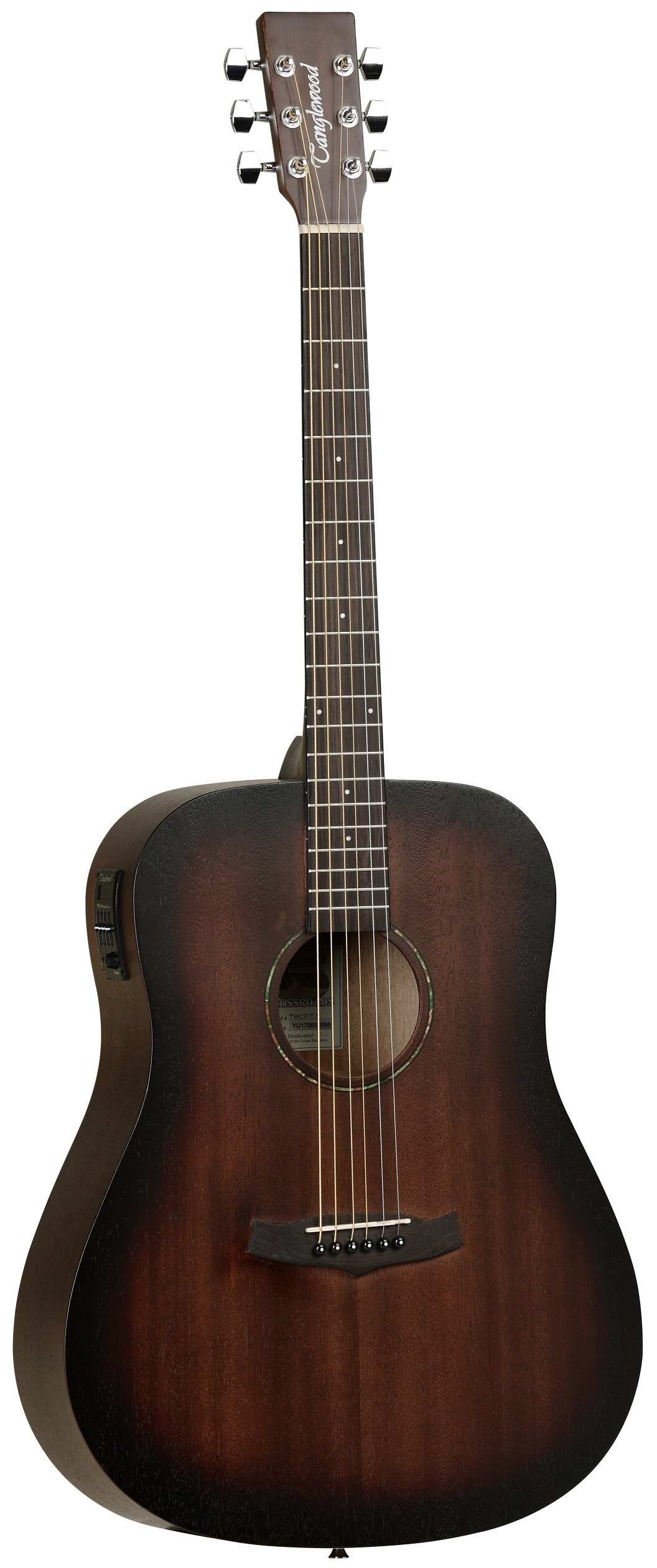 TANGLEWOOD TWCR D E электроакустичкская гитара, тип корпуса - Dreadnought с электроникой Tanglewood EX4 EQ System, корпус из мах