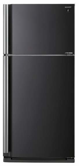 Холодильник Sharp/ Холодильник. 185 см. No Frost. A+ Черный.