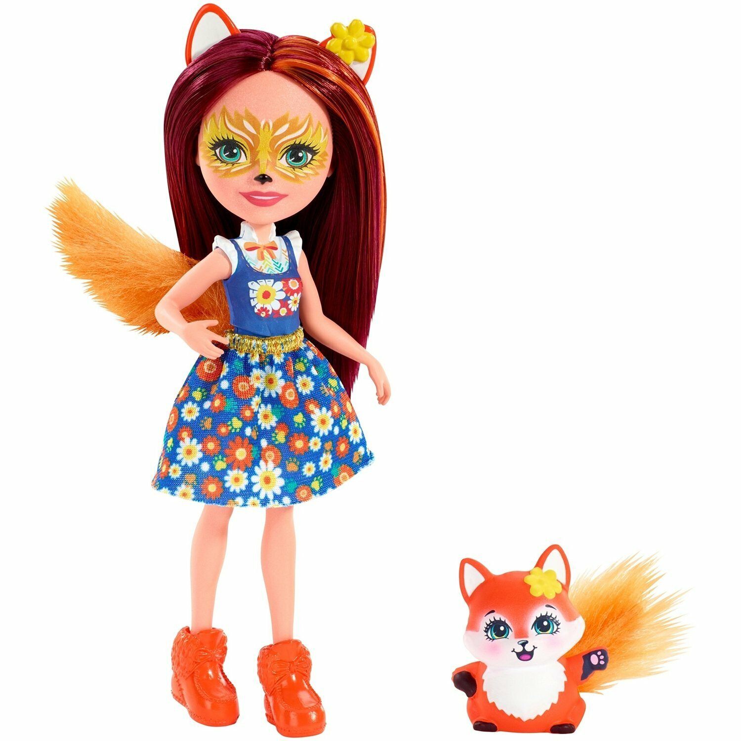 Mattel Enchantimals Кукла Энчантималс (Enchantimals Felicity Fox & Flic...