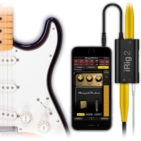 Мобильный аудиоинтерфейс IK Multimedia iRig 2