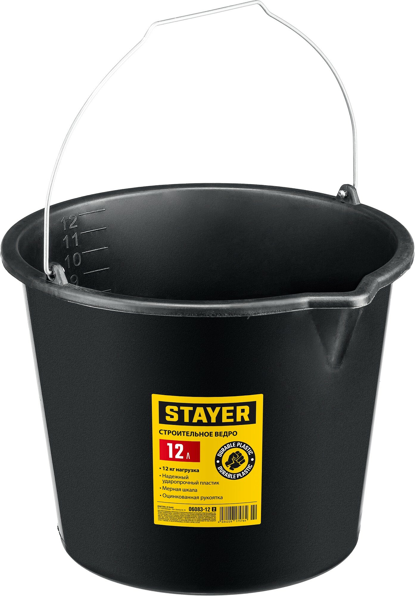 Ведро строительное STAYER 06083-12