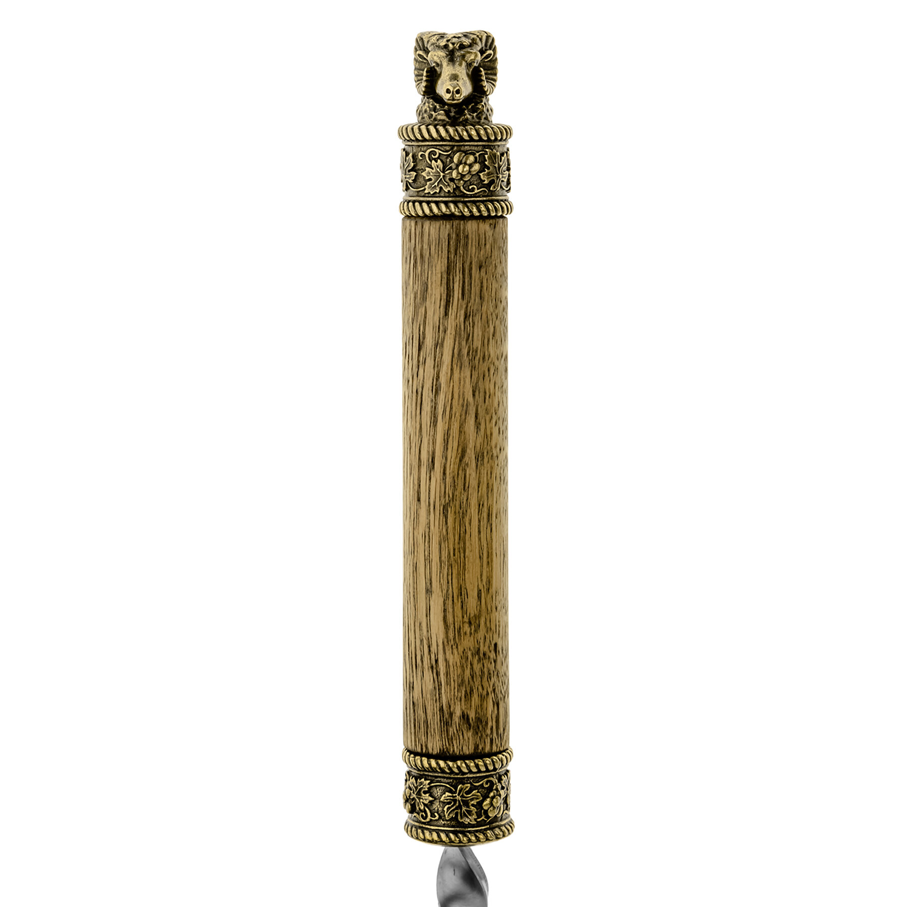 Коллекционный сувенирный набор шампуров Голова барана (ВхШхД 3х3х75) - фотография № 2