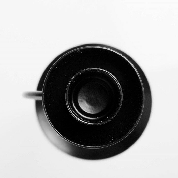 Подсвечник металл на 1 свечу "Моно", 14х7,3 см черный - фотография № 3