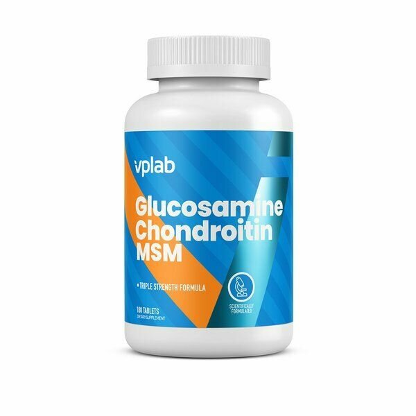 Глюкозамин и Хондроитин МСМ Vplab таблетки 1300мг 180шт