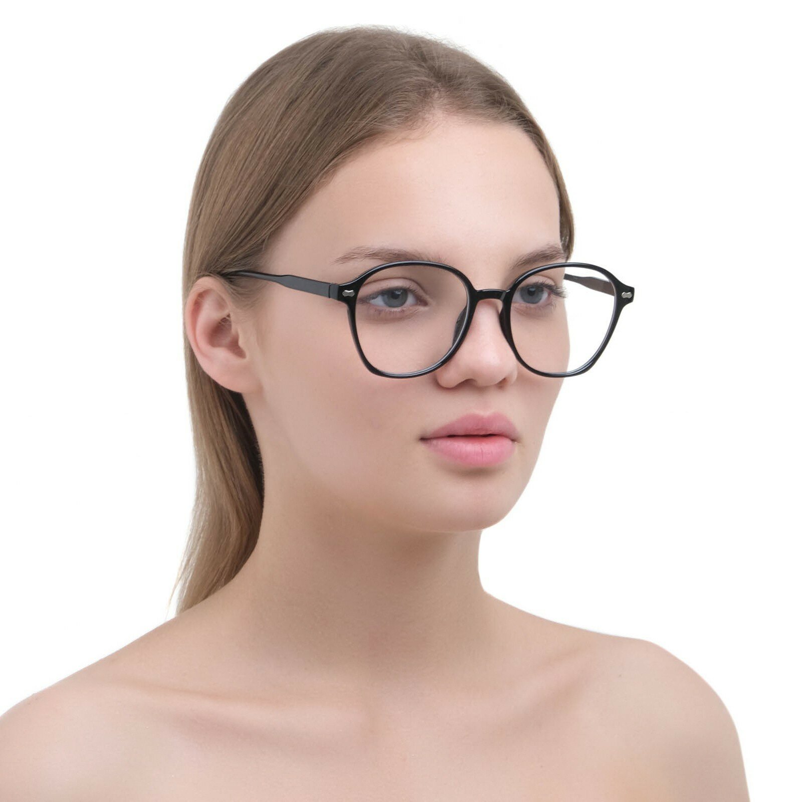 фото Очки для компьютера,, 14.5 x 5 x 2.5 см, линза 5 х 5.7 см, салфетка