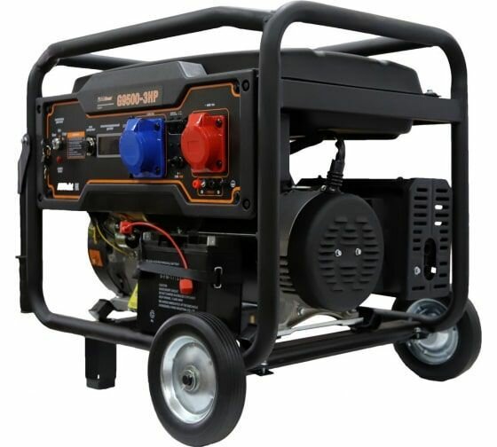 Бензиновый генератор Foxweld Expert G9500-3 HP - фотография № 1