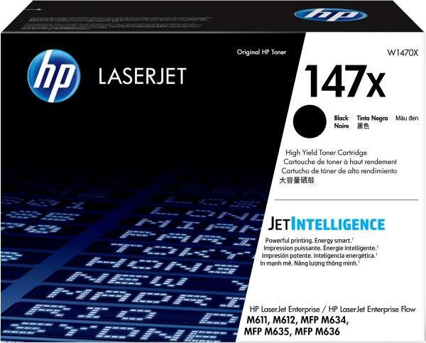 Картридж HP W1470X для HP LaserJet Enterprise M611 LaserJet Enterprise M612 LaserJet Enterprise MFP M634 LaserJet Enterprise MFP M635 LaserJet Enterpr