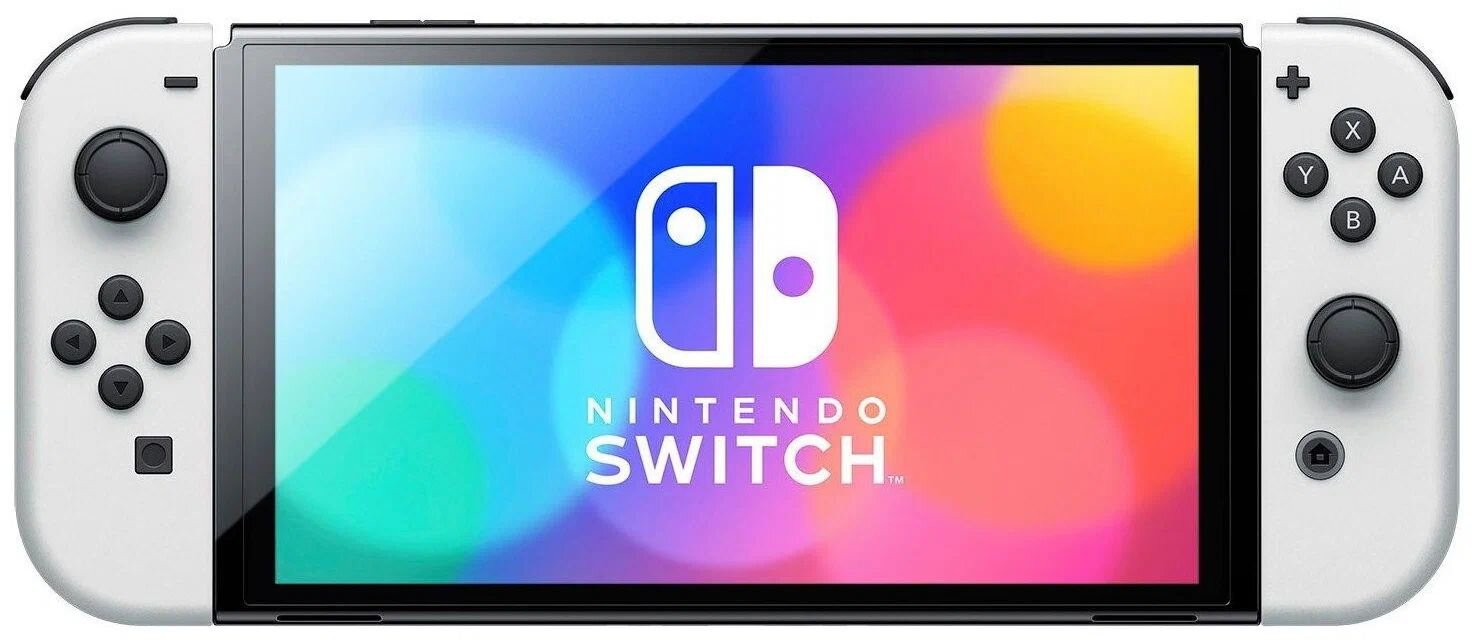 Игровая приставка Nintendo Switch OLED 64 Гб, белый