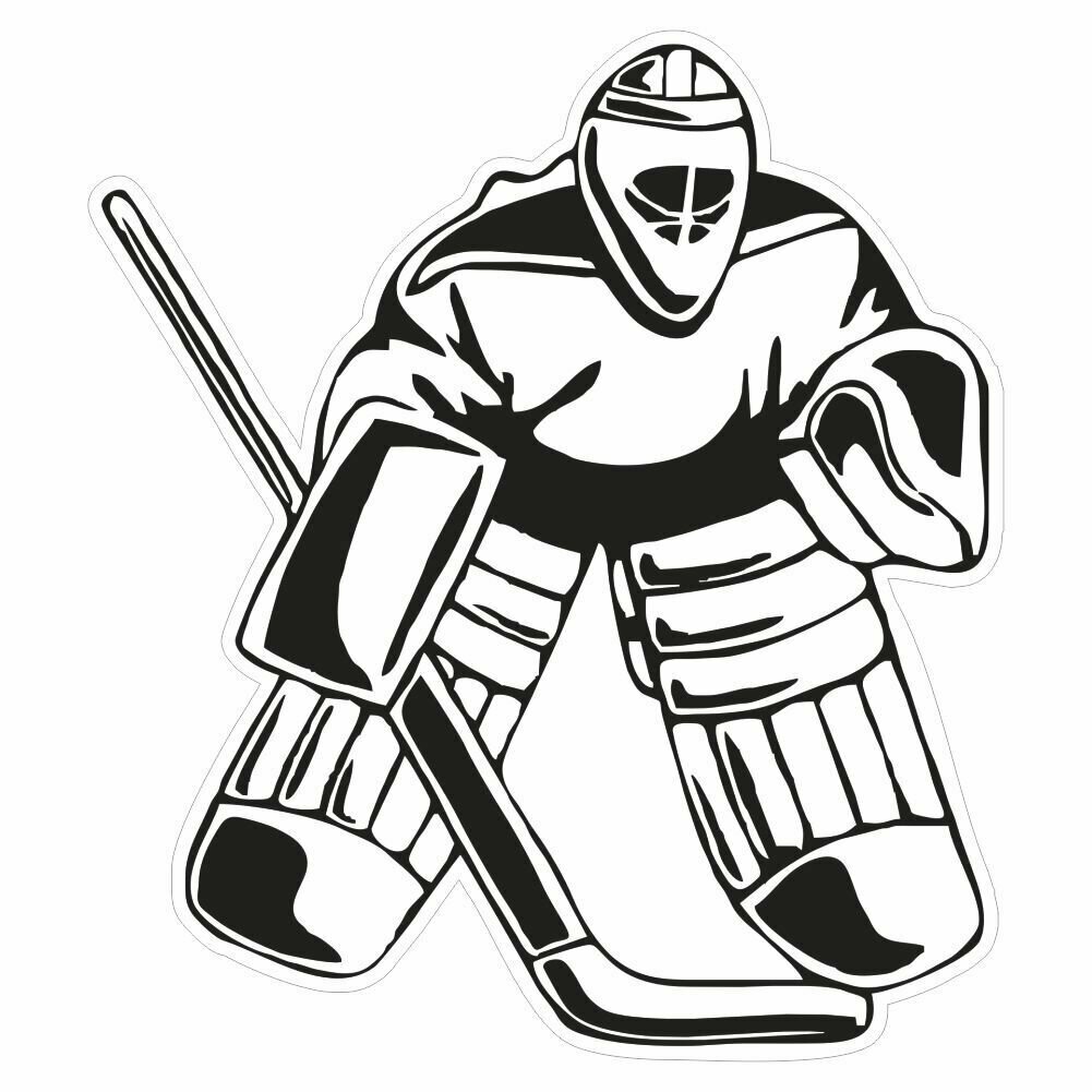 Рисунки хоккейных вратарей