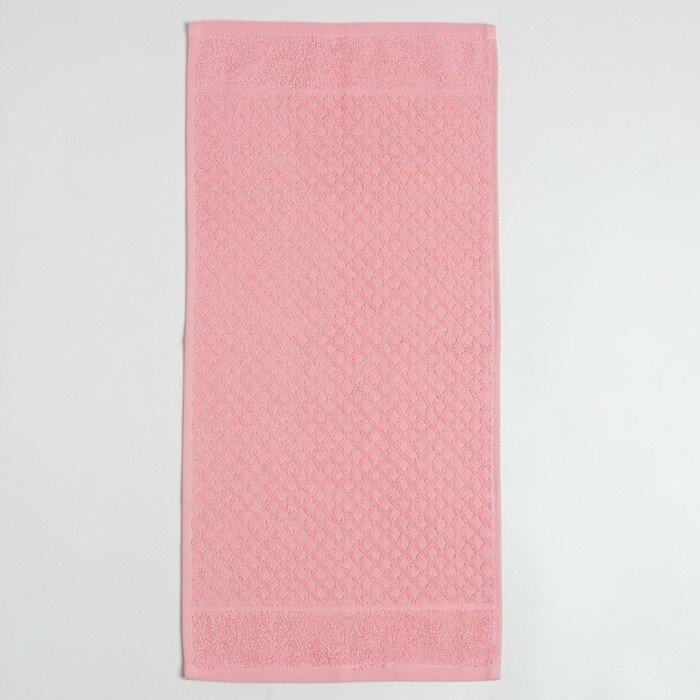 Полотенце махровое LoveLife "Silky dream" 70х130 см, розовый, 100% хлопок, 400 гр/м2 - фотография № 3