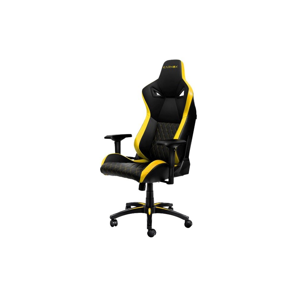 Компьютерное кресло Karnox Legend TR жёлтое - фотография № 3