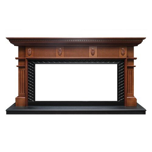 фото Royal Flame Портал Royal Flame Carlyle под очаг Vision 42 LED(Орех с черным)