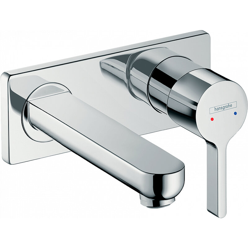 Смеситель для раковины (умывальника) hansgrohe Metris S 31162000 хром