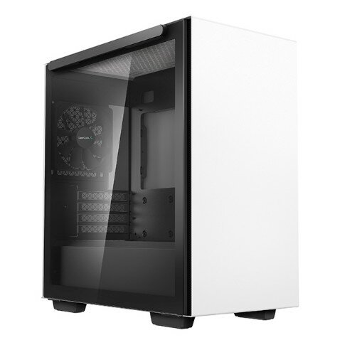 Deepcool MACUBE 110 WH mATX, White, Боковая панель зак стекло, без БП