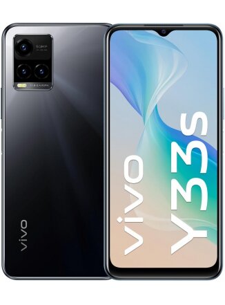 Мобильный телефон Vivo Y33s 4/128 ГБ, чёрное зеркало