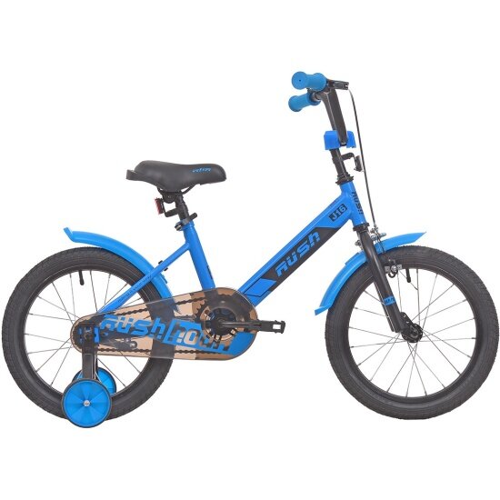 Детский велосипед Rush Hour 16" J16 синий