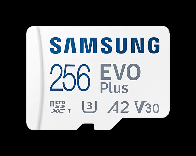 Флешка Samsung Флеш-карта microSD 256GB Карта памяти EVO Plus (MB-MC256KA)