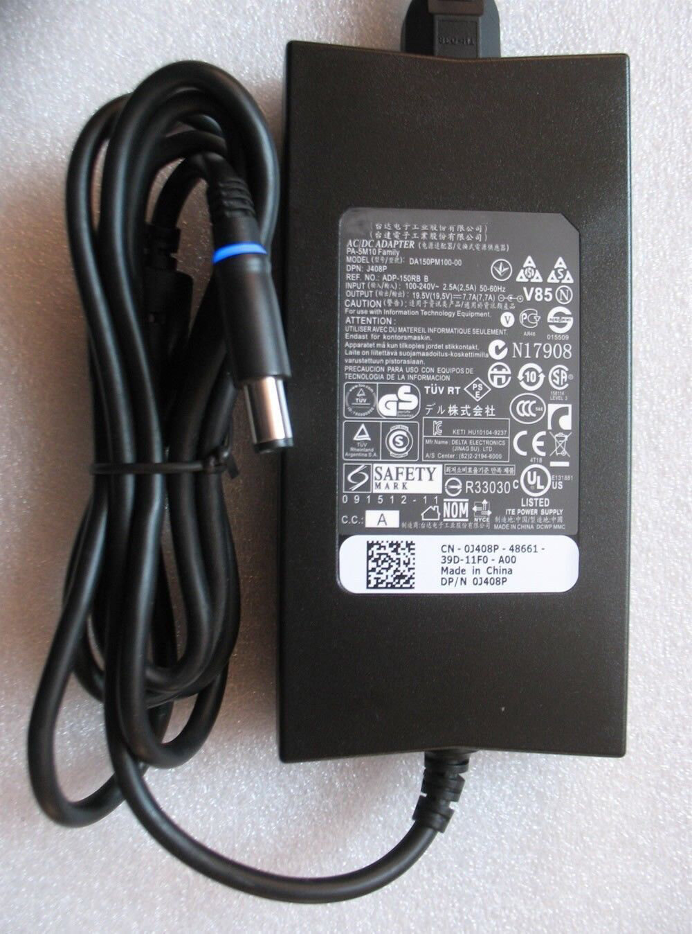 Адаптер блок питания для ноутбука DELL Alienware M14x M15x DA150PM100-00 ADP150RB B pa-1151-06d2 19,5V-7,7A (PA-15)