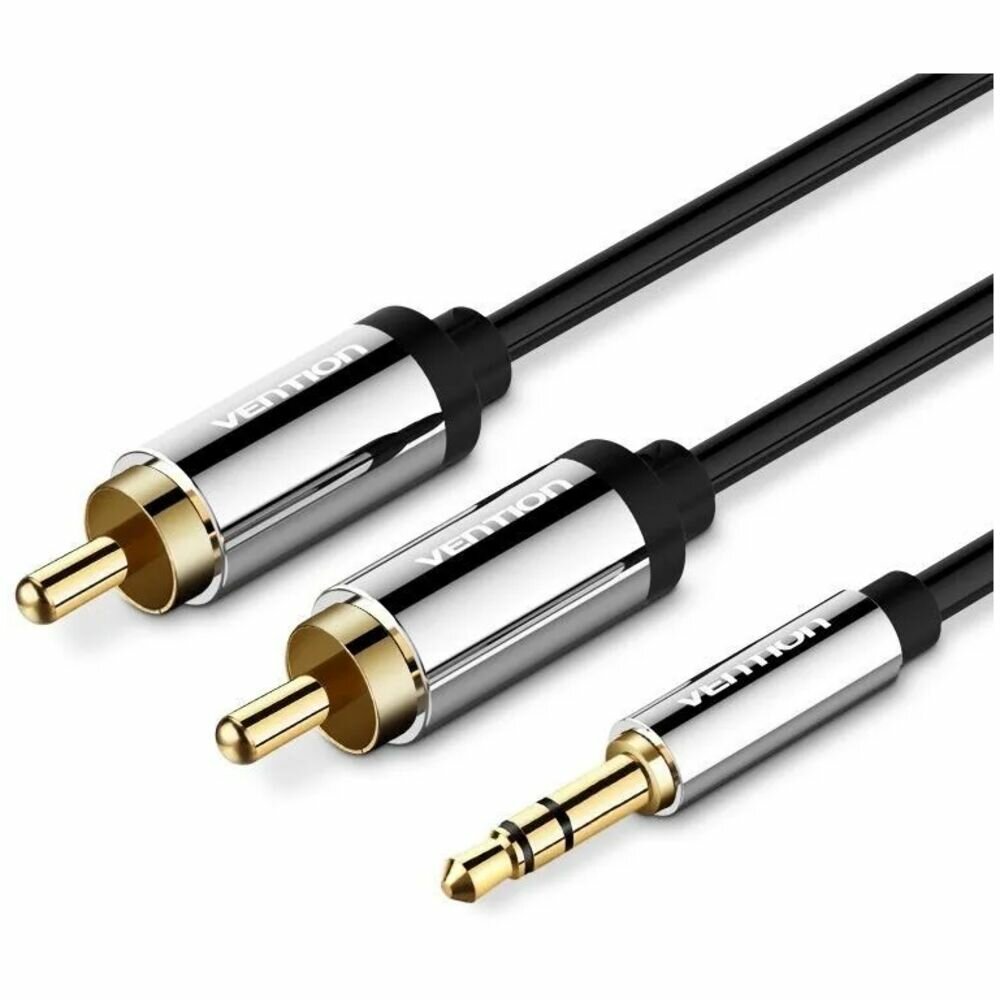 Кабель 3.5St.jack - 2xRCA(m) 5.0м Vention ( P550AC500-S )