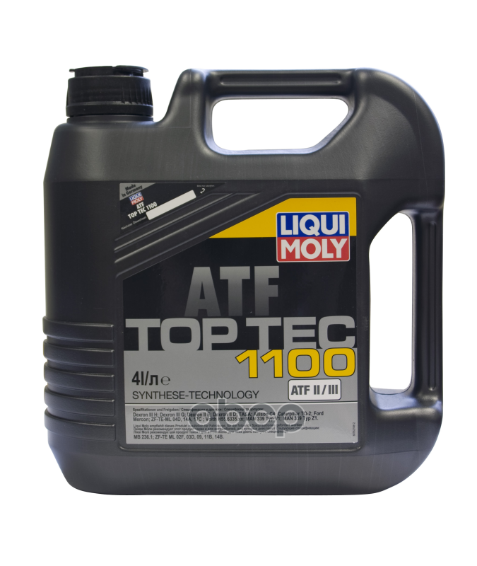 Масло Трансмиссионное Синтетическое Для Акпп Liqui Moly Top Tec Atf 1100 4Л Liqui moly арт. 7627