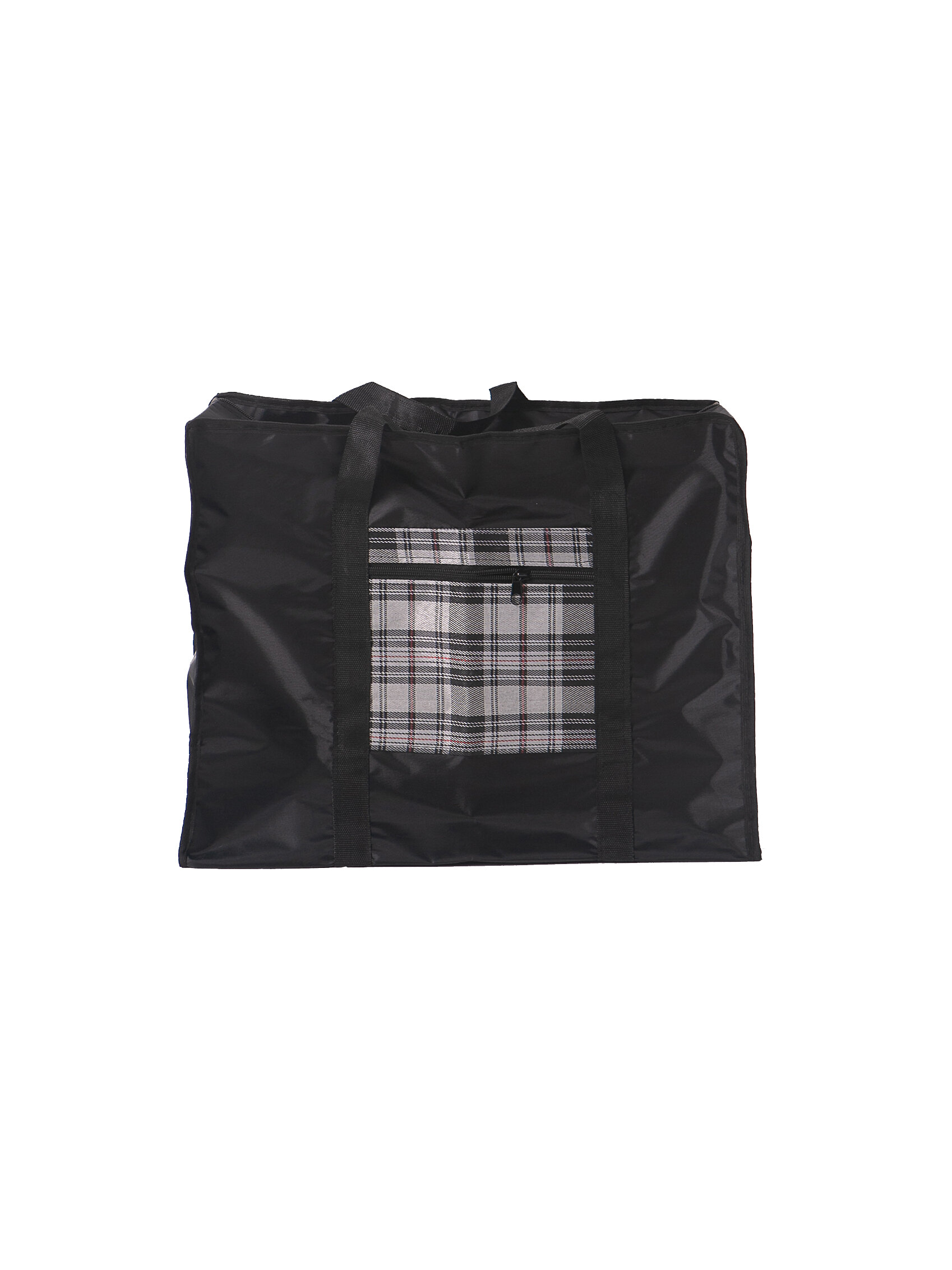 Нейлоновая сумка-баул малая с карманом 40х35х20см 28л - фотография № 3