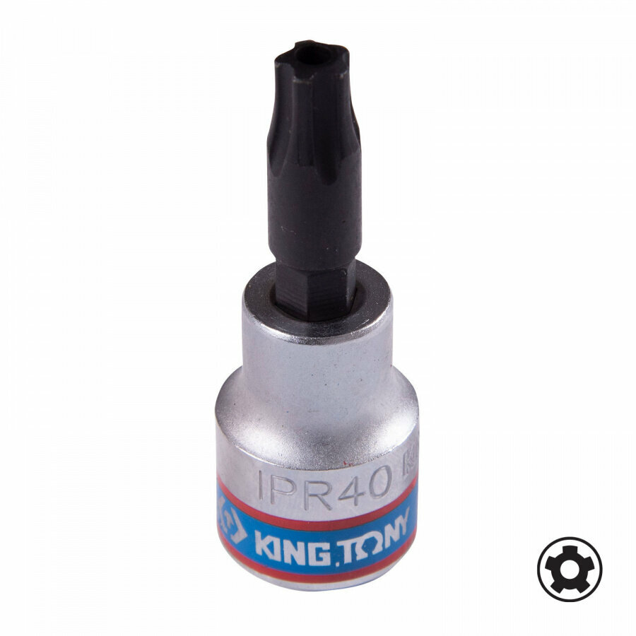 Насадка (бита) торцевая 3/8", Torx plus, IPR40, L = 50 мм KING TONY 302D40