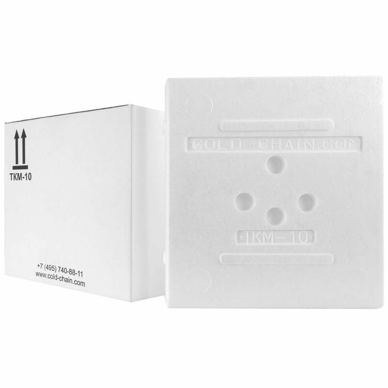 фото Контейнер изотермический ТермоКонт ТКМ-10 пенополистирол белый 25×20×20 см