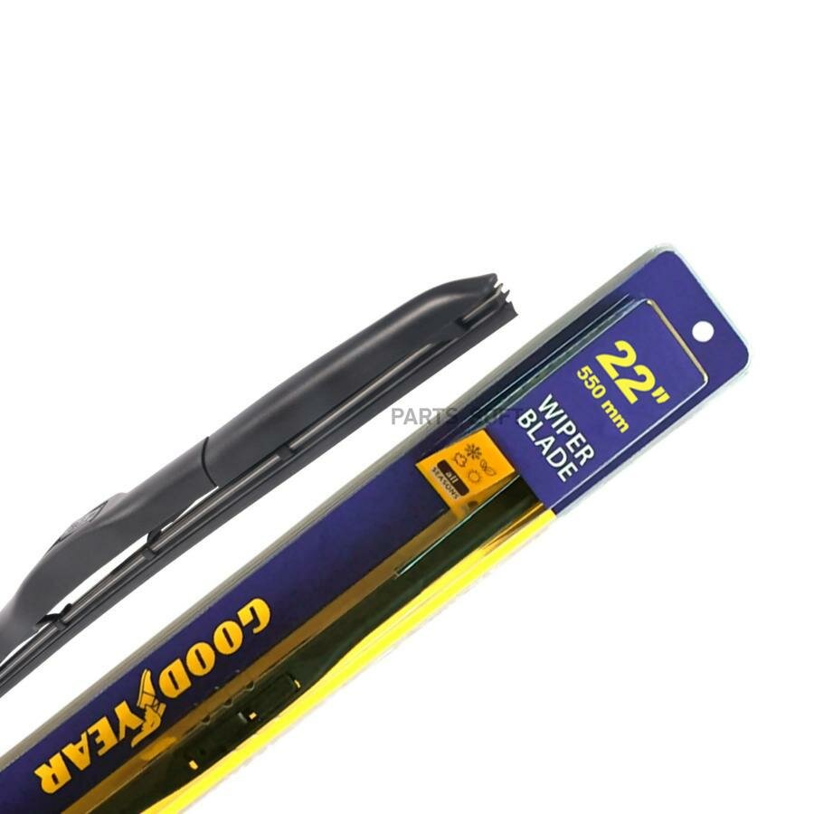 GOODYEAR GY000522 Щетки стеклоочистителя 55см универсальная Goodyear HYBRID гибридная