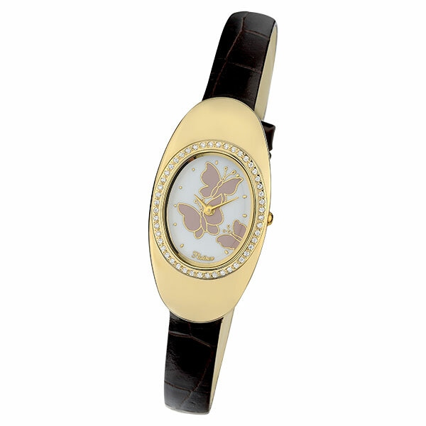 Platinor Женские золотые часы «Аннабель» Арт.: 92766A.335
