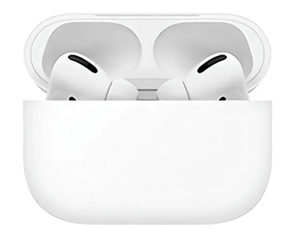 Чехол силиконовый для Airpods Pro/Pro 2, белый