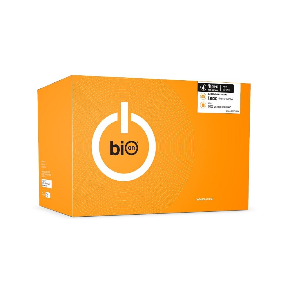 Bion Картридж Bion Cartridge 039H для Canon i-SENSYS LBP-351x/352x (25'000 стр.) Черный