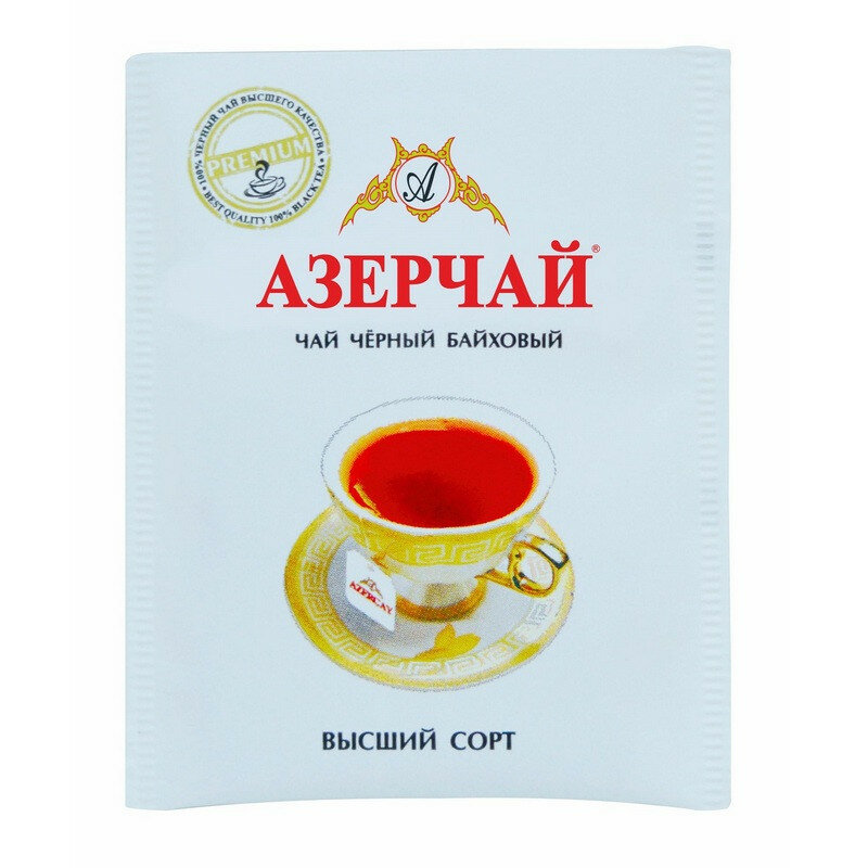 Чай Азерчай Премиум чай черный в пакетиках сашетах, 25 шт 166573 - фотография № 4