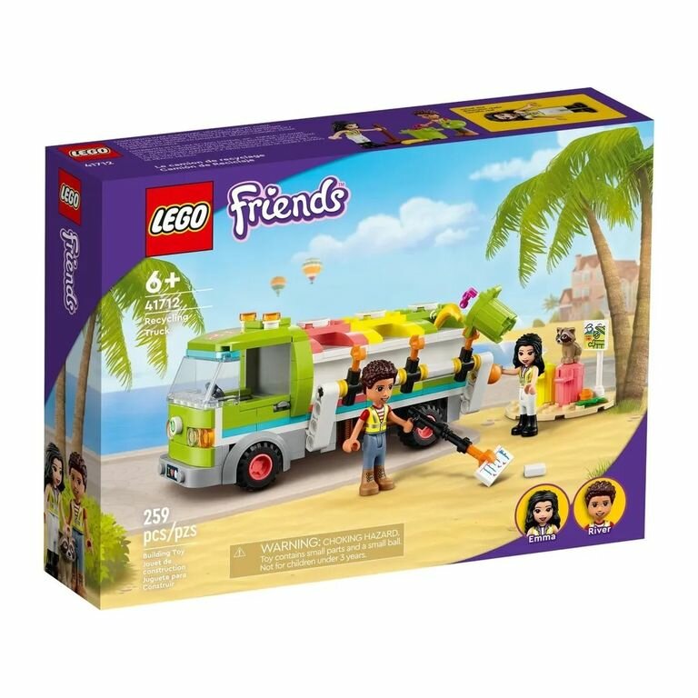 LEGO Friends Конструктор Recycling Truck, 41712