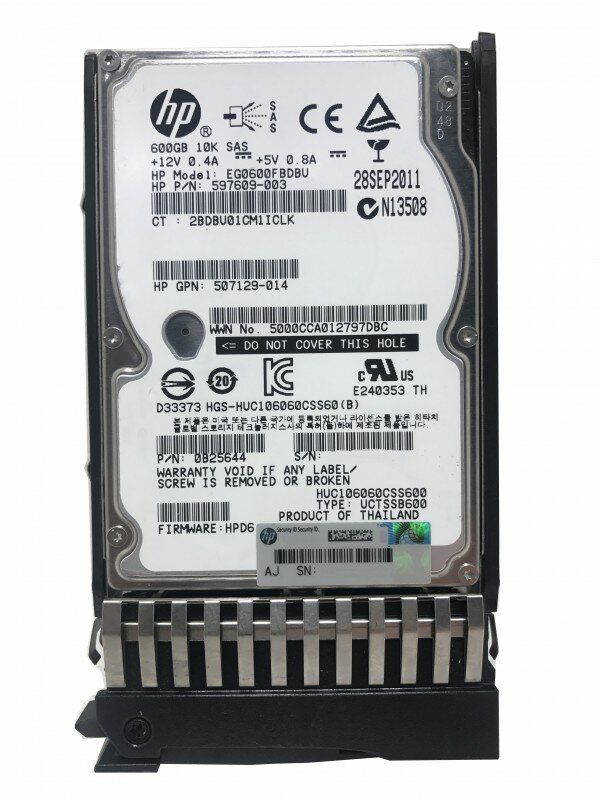   HP HDD 2,5 597609-003