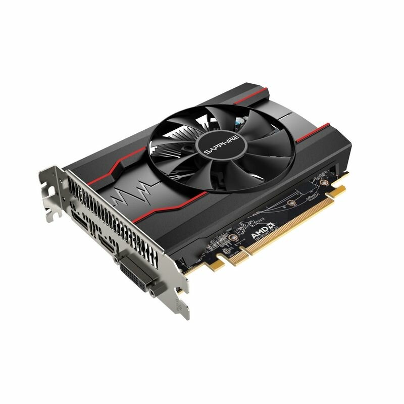 Видеокарта Sapphire PCI-E 11268-01-20G RX 550 4G OC AMD Radeon RX 550 4096Mb 128bit GDDR5 1206/7000