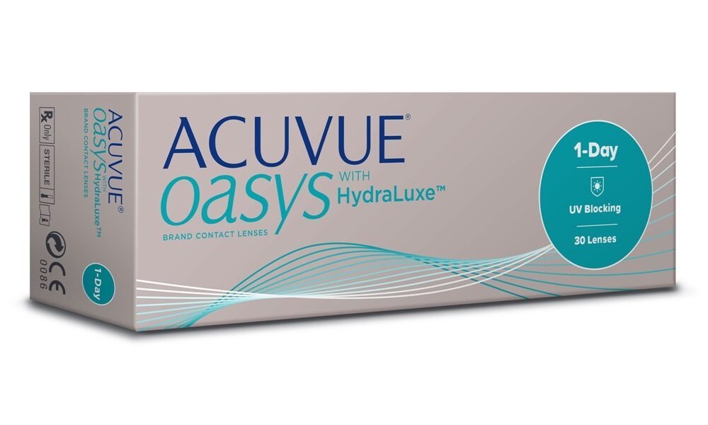 Линза контактная Acuvue Oasys with Hydraluxe BC=8,5 -2,50 №30
