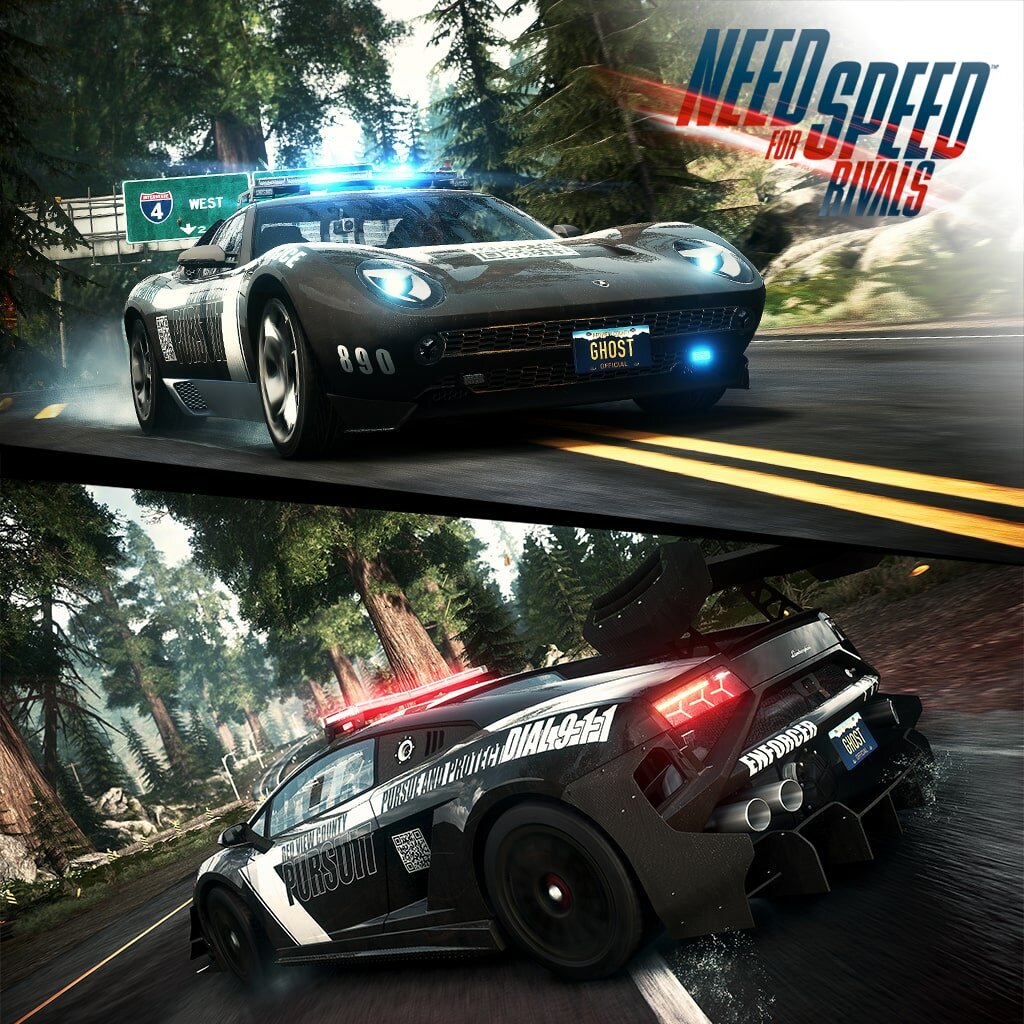 NFS Rivals Concept Lamborghini Cops PS4  !  