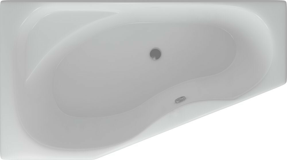 Ванна Aquatek Медея без гидромассажа (каркас слив-перелив фронтальная панель в комплекте) акрил угловая