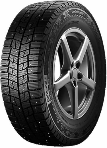 Шина зимняя легкогрузовая CONTINENTAL VanContact Ice SD 205/75R16C 110/108R шипы (Арт.453248)