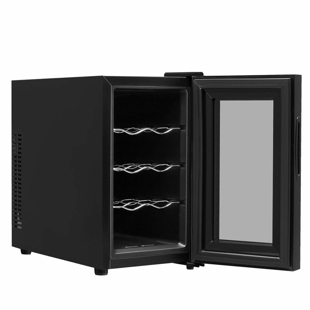 Винный шкаф Meyvel MV08-TB1 (термоэлектрический отдельностоящий холодильник для вина на 8 бутылок) - фотография № 5