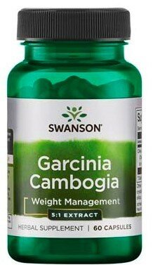 Swanson Garcinia Cambogia 5:1 Ext 80 Mg, 60 капс.