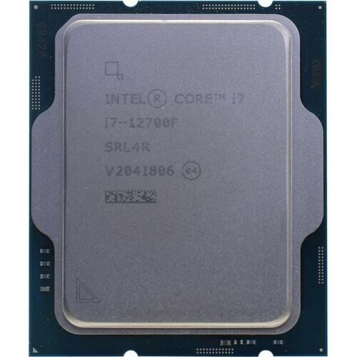 Intel CPU Core i7-12700F Alder Lake OEM 2.1 ГГц 4.8 ГГц в режиме Turbo, 25MB, LGA1700