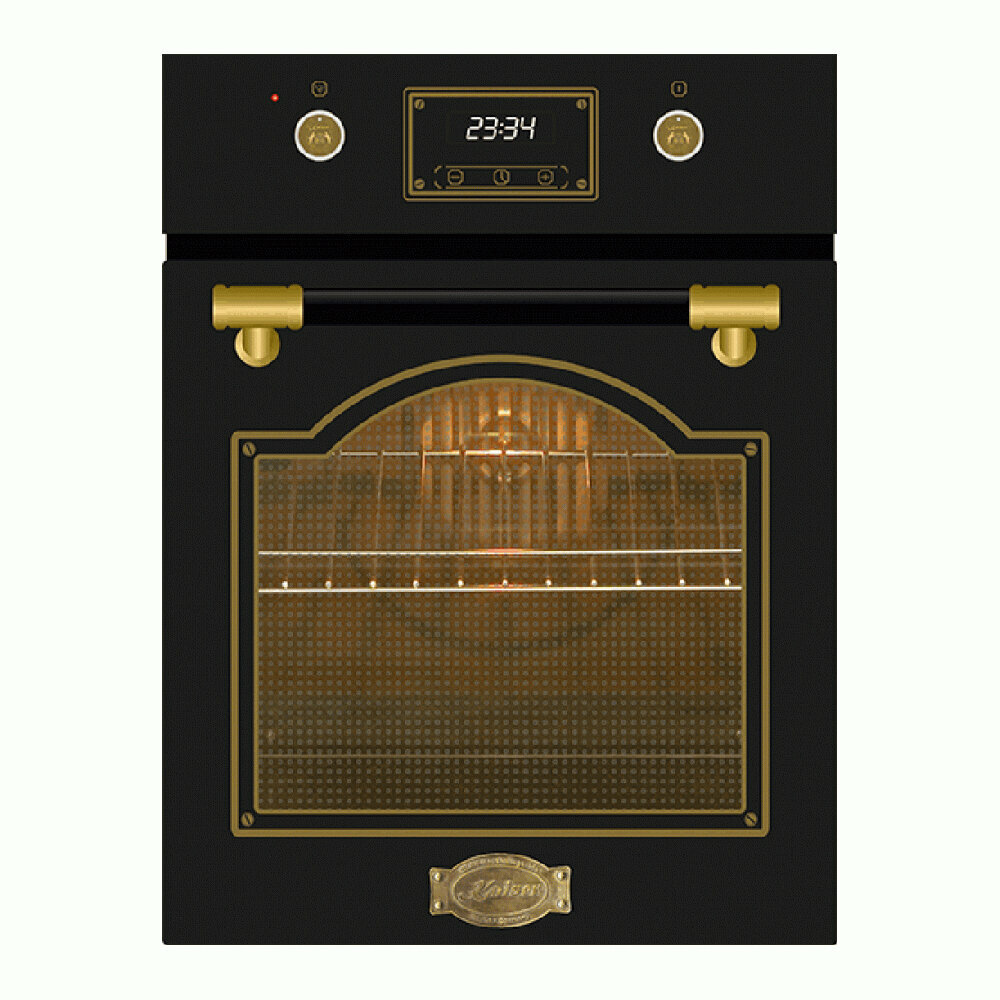 Электрический духовой шкаф 45х55,6 см Kaiser Retro EH 4796 AD черный