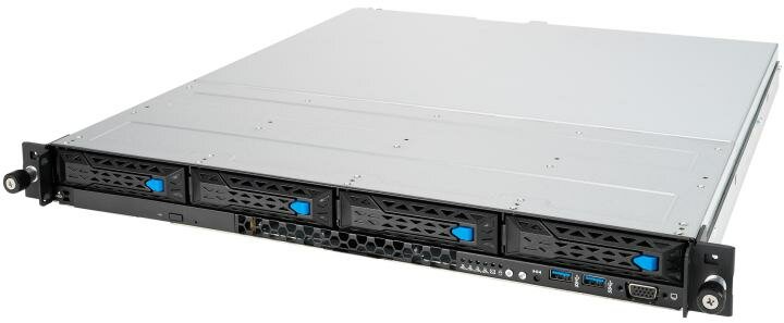 Сервер в корпусе высотой 1U Никс aS6000/1U S63231Ai Xeon E 2388G/32 ГБ/2 x 2 Тб HDD/Aspeed AST2600