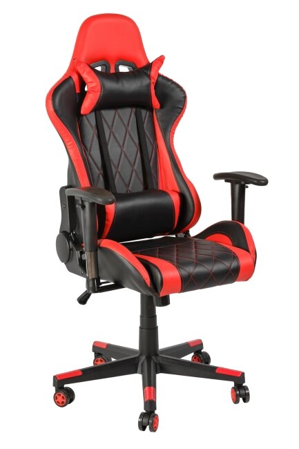 Кресло Меб-фф Игровое кресло MFG-1022 black red
