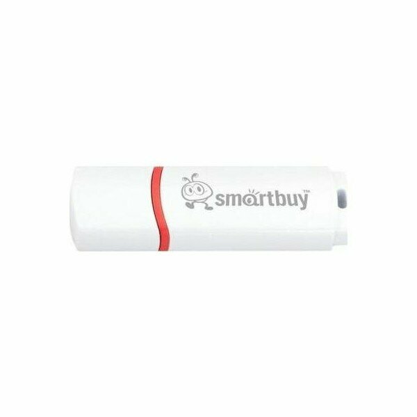 USB Flash Drive 64Gb - SmartBuy Crown White SB64GBCRW-W