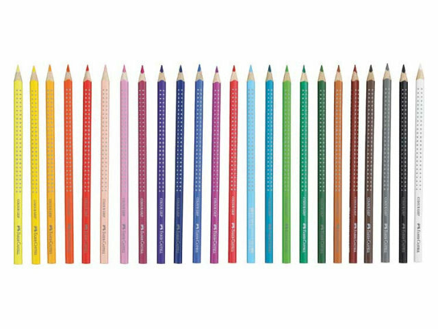 Карандаши цветные Faber-Castell Grip 24 цвета 112424