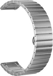 Ремешок стальной GSMIN Steel Collection 20 для Samsung Galaxy Watch 4 40мм (Металлик)